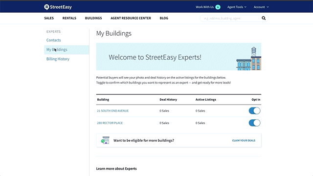 StreetEasy Experts - Get Started Guide