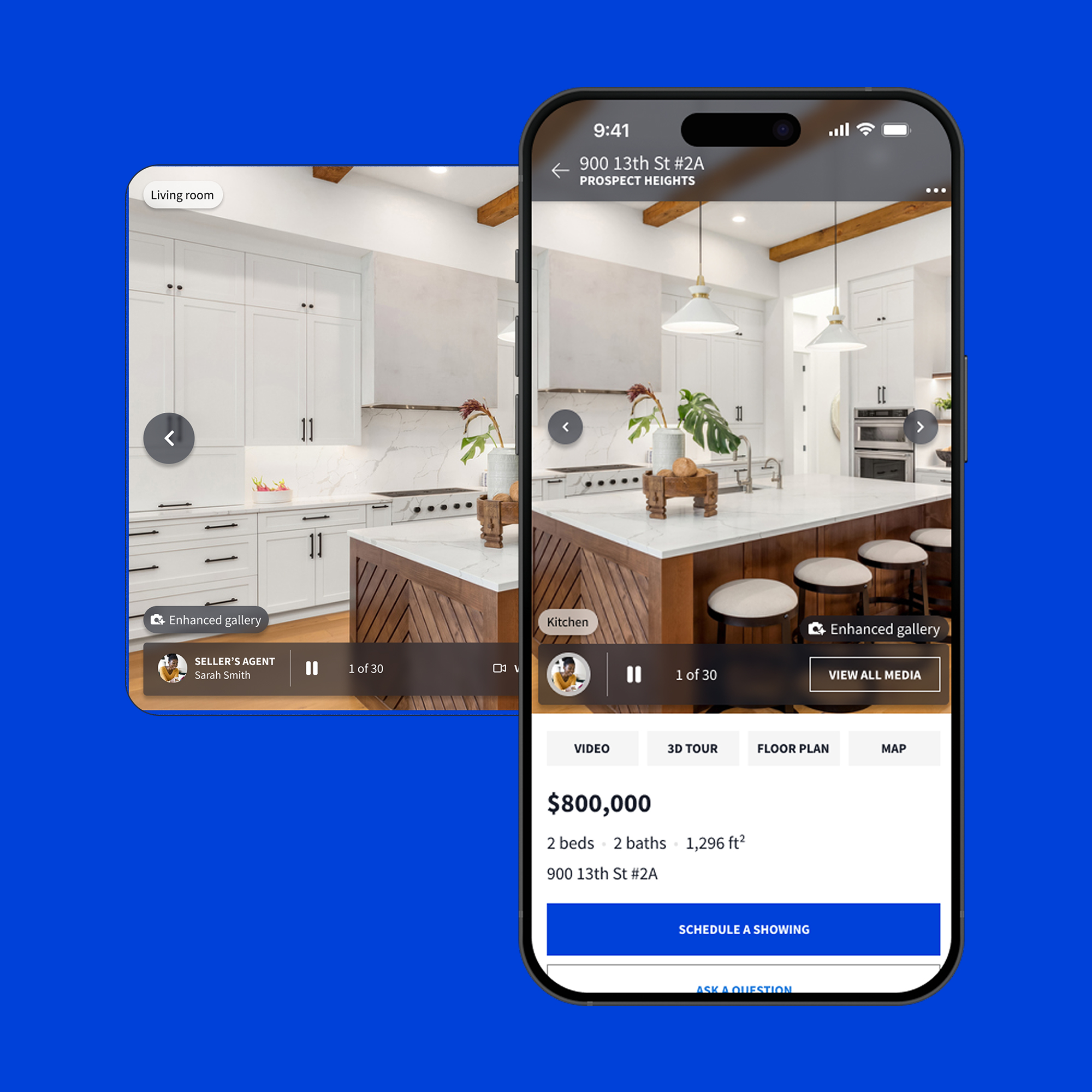 Premium listing page
