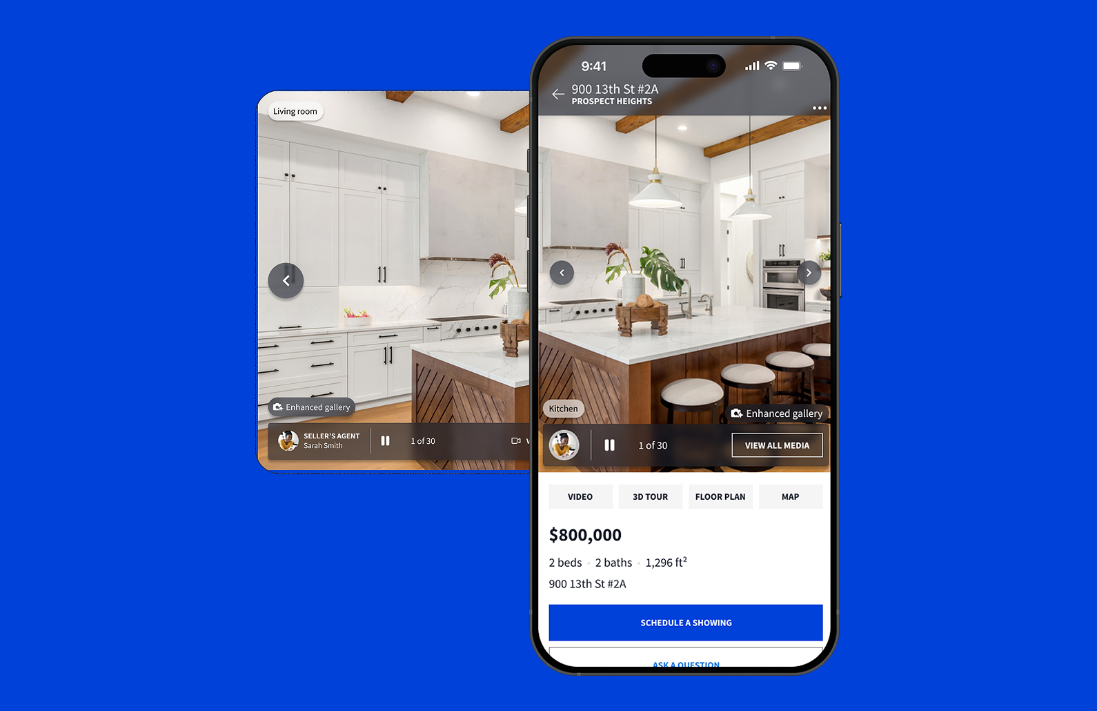 Premium listing page